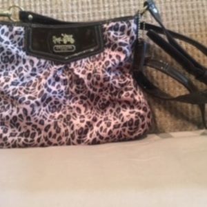 Coach Purse- Cheetah Bag - New Condition!